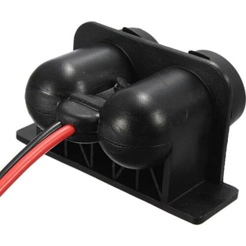 12V Waterproof Power Motorcycle Boat Car Auto Lighter Dual Socket Plug