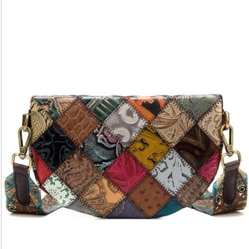 2021 Real Cowskin Woman Bags Luxury Designers Mini Crossbody Bags Black White 100% Genuine Leather Shoulder Bags for Women