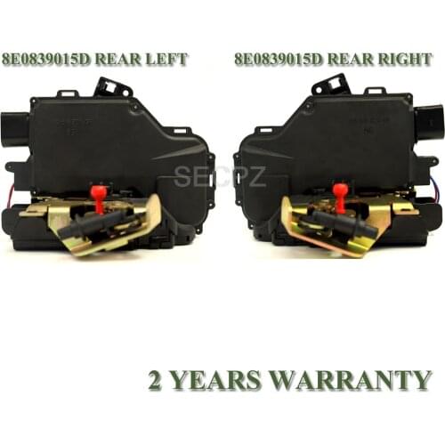 7PINS FOR AUDI A4 S4 B5 A3 8L1 A4 B5 TT ROADSTER 2X DOOR LOCK MECHANISM REAR LEFT AND RIGHT