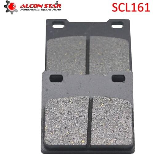 Alconstar- 1 Pair Rear Motorcycle Brake Pads for Kawasaki Z250 ZXR 400 ZXR 750 ZX-7R ZZR 1100 ZX12R ZRX 1200 ZZR 1200 ZX-12R