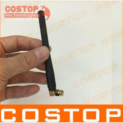 Gsm Gprs 3G Antenna Right Angle SMA male plug Type 850MHZ/900MHZ/1800MHZ/1900MHZ 100mm