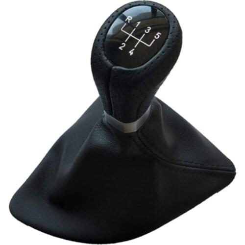 UK model Right Hand Driving RHD 5speed 6speed Car Shift Knob Gear Knob With Leather Boot For Bmw 1 Series E81 E82 E87 E88