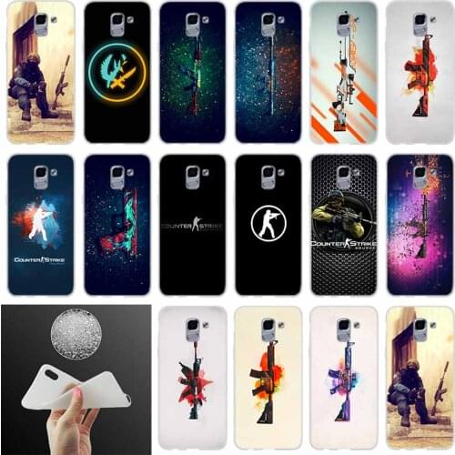 Case Cover cs go counter strike global offensive cs go FOR Samsung Galaxy J6 J4 J8 J7 2018 Plus J3 J5 J7 Prime Pro 2017 2016