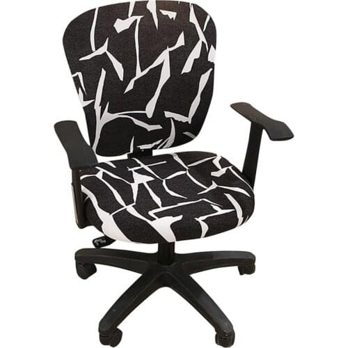 Computer Office Chair Cover Stretchable Universal Swivel Chair Cover For Office forras de cadeiras decorative chair covers