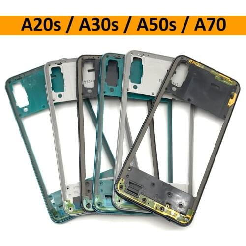Housing Middle Frame Bezel Middle Plate Cover For Samsung Galaxy A20S A30S A50S A70 A30