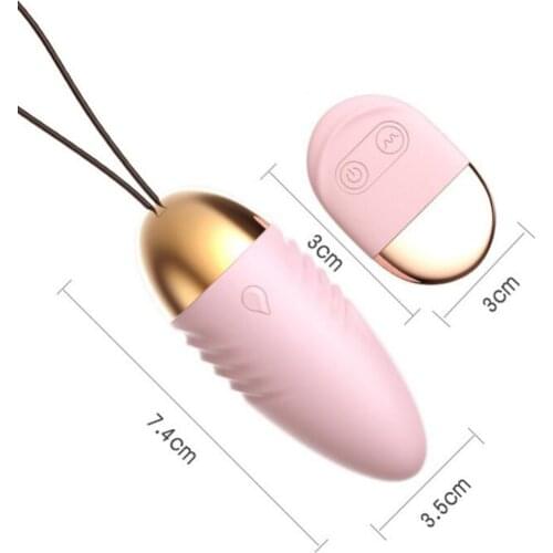 Hot Woman Waterproof Vibrator Egg G-spot Clitoris Female Personal Massager Sex Products with Remote Control sy998