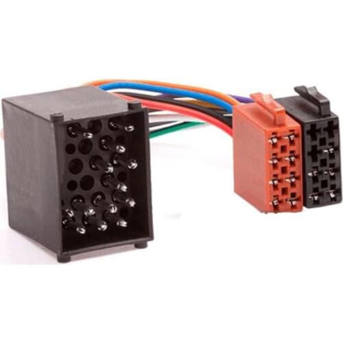 Car Radio ISO Adapter Switch Cable for BMW E36 E39 E46 E56 Mini Cooper for LAND ROVER