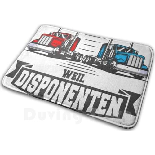 Truck Driver Carpet Mat Rug Cushion Soft Motorist Truck Driver Idea Truck Driver Professional Driver Driver Transport