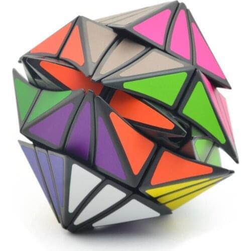 Lefun Eagle Eye Cube Carbon Fiber Magic Cube 3x3 12 sided Megaminx Speed Cube Educational Toys Gift Cubo Magico