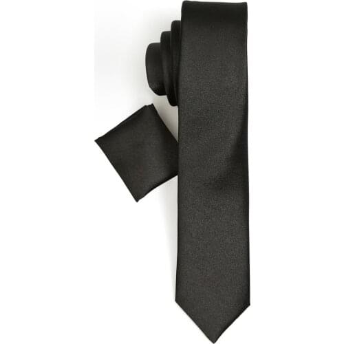 Varetta Narrow Cut Black Tie classic men business formal dresses wedding tie stripe neck tie fashion shirt dress accessories -Turkey