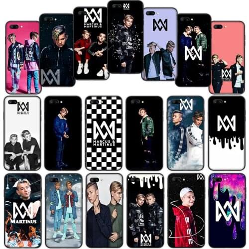 Marcus and Martinus Soft Cover Case for Huawei Mate 30 20 Lite Y6 Y7 Pro P Smart Z Plus