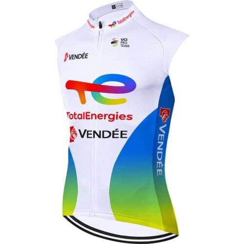 2021 total new energies sleeveless not windproof Ropa Ciclismo Hombre Maillot Cyclisme Homme Vetement Velo Homme Fietskleding