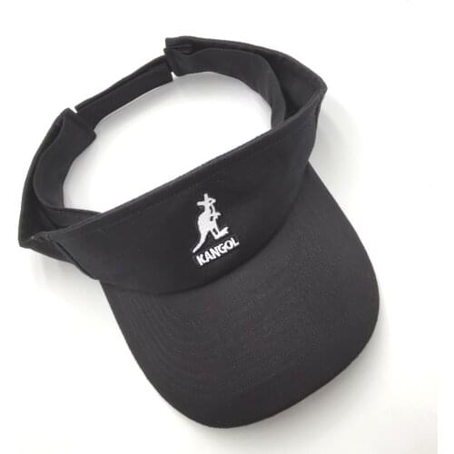 2021 Kangaroo summer new embroidery empty top hat outdoor leisure sports golf cap summer sunshade men and women baseball cap