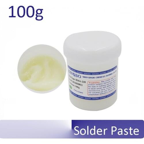 100g Kingbo RMA-218 bga Solder Flux Paste Solder for SMT Reballing
