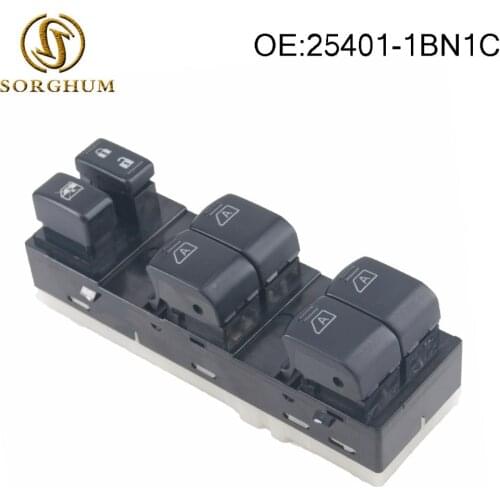 New Power Master Control Window Switch Driver Side 25401-1BN1C For Nissan Infiniti FX35 CLS51
