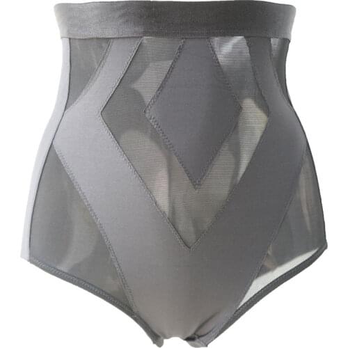 Perspective Gauze High Waist Anti-slip Silicone Comfort Sexy Brief for Women/female/lady Waist Skinny Underwear Lingerie BS005