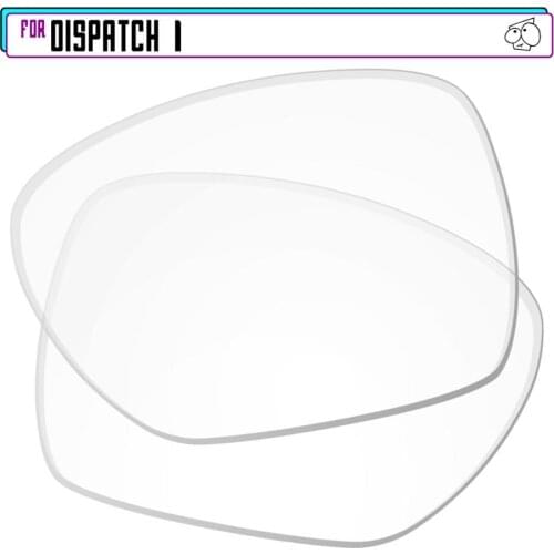 EZReplace Polarized Replacement Lenses for - Oakley Dispatch 1 Sunglasses - HD Clear