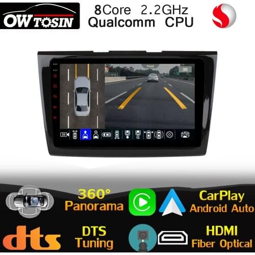 Qualcomm CPU Android Car Multimedia Player For Ford Taurus 2015-2018 Radio GPS CarPlay Auto Optical HDMI DTS HIFI DSP Head Unit