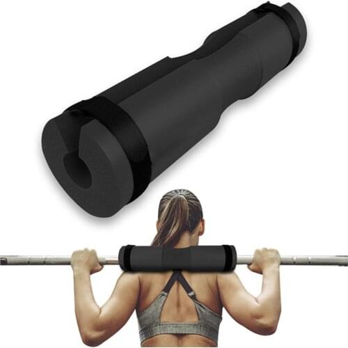 Barbell Pad Squat Weight Lifting Pad with Fixing Straps Neck Shoulder Protector Support Gym Equipment Weightlifting Gym Pads