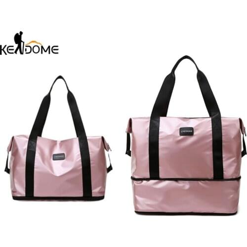 Gym Bag Dry Wet Travel Fitness Expanded Capacity Bag For Men Tas Handbags Women Nylon Luggage Bag Traveling Sac De Sport X551D