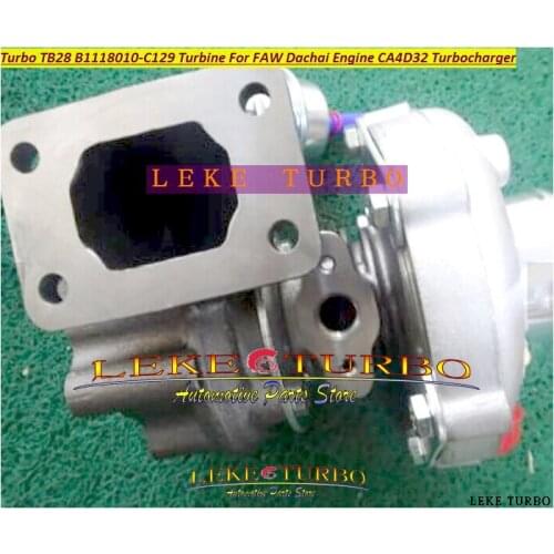 Turbo TB28 B1118010-C129 B1118010 C129 B1118010C129 Turbine For FAW Dachai Engine CA4D32 Turbocharger