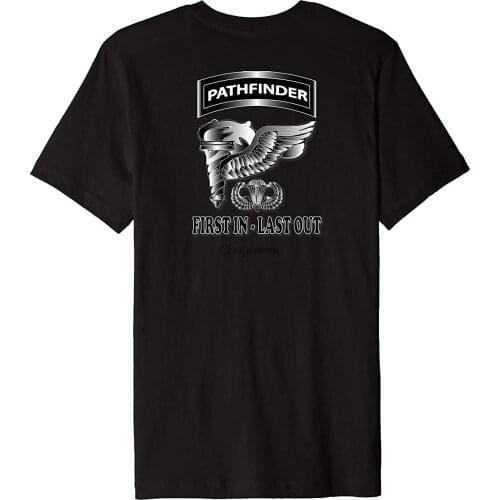 Airborne Pathfinder Premium T-Shirt (Back Design)