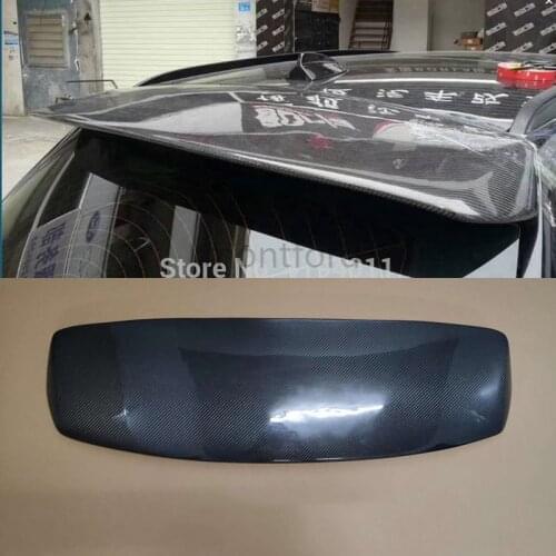 For BMW F25 X3 xDrive 18i 18d 20i 20d 28i 28d 30d 35d 35i 2012-2017 Carbon Fiber Rear Roof Spoiler Tail Boot Lip Wing
