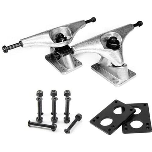 2PCS Skateboard Trucks 6.25 Inch Independent Surf Skate Longboard Trucks CX4 Skateboard Accessories