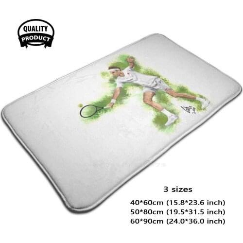 3D Household Goods Mat Rug Carpet Foot Pad Tennis Tennis Pro Atp Tennis Player Rf King