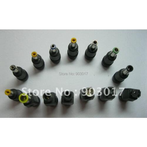 3 set DC Power 5.5x2.1mm Jack Female to 28 Plug Male Connector Adapter Notebook Laptop Universal