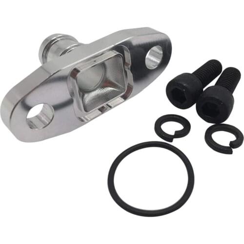 Aluminum Turbos Return Flanges 12 Year Oil Drain Return Flanges For Garrett T3 T4 T04B T04E