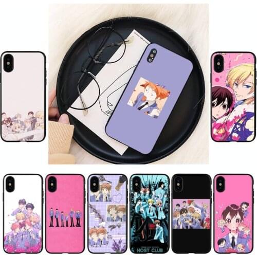 YNDFCNB Oran High School Host Club Phone Case For iPhone 8 7 6 6S Plus 5 5S SE 2020 12pro max XR X XS MAX 11 case