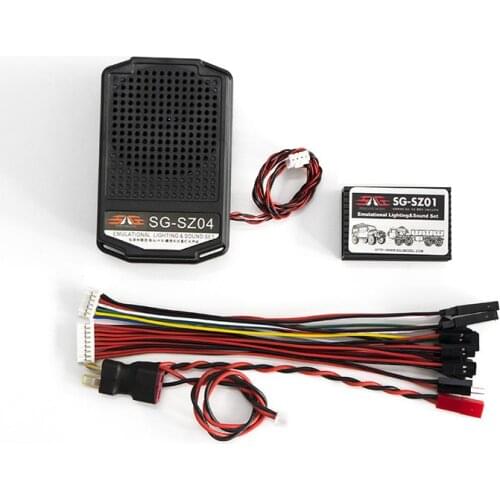 ESS One Car Engine Sound Simulator Emulational Lighting Sound Set Audio Simulation Sound Group Component RC Light Sound Module