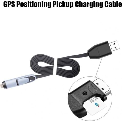 GPS Locator Voice Listening Cable for Micro USB IOS Anti-lost GPS Position Pickup Voice Actives Charging Line for Android iPhone