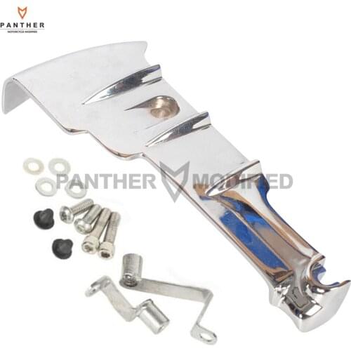 Chrome Motorcycle Rear Cylinder Base Cover Moto Ornamental Moulding case for Harley Road King Street Glide Tri Glide 2009-2016