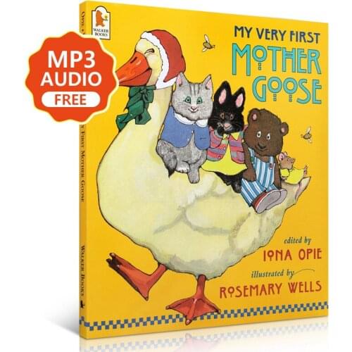 English My Very First Mother Goose Kids Classical Nursery Rhyme Song Children Picture Book Educational Toys Early Learning