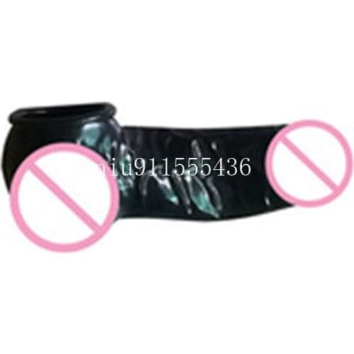 Latex Penis Sheath Ball Condom Pants Accessories for Men