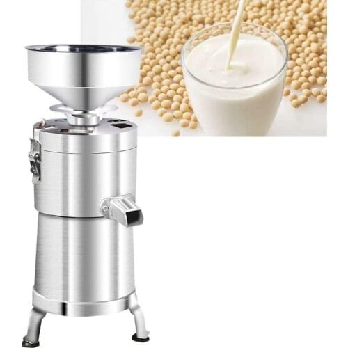 Soymilk Machine Commercial Sesame Paste Machine Blender Soy Milk Grinding Machine Grain Grinder Slurry Separator Refiner Machine