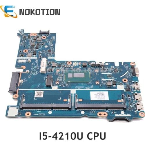 NOKOTION 768216-601 768216-501 768216-001 for HP Probook 430 G2 Laptop motherboard SR1EF I5-4210U CPU DDR3L full test