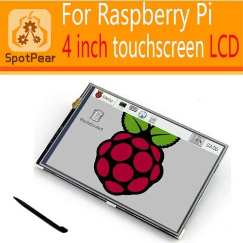 Raspberry Pi 3 model B/4B/2B/B+/A+/B 4 inch LCD Display Module 480*320 Touchscreen