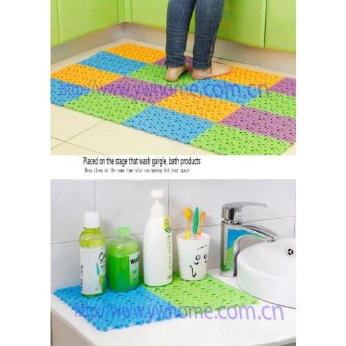 Mosaic bathroom shower bath mats non-slip mats bathroom toilet waterproof massage mats Bathroom Products