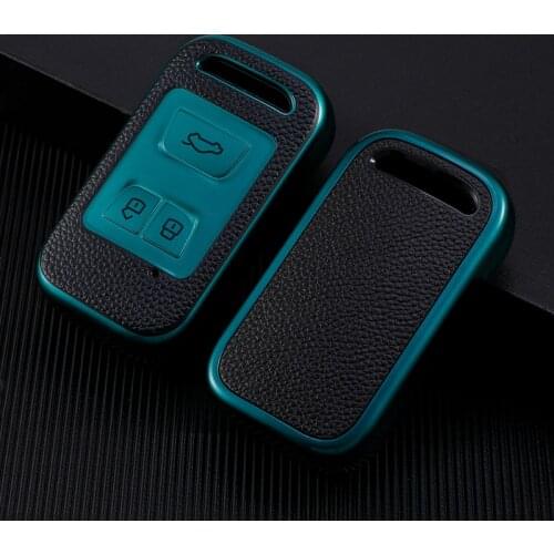 Soft TPU Car Key Cover Case for Chery Tiggo 3 5X 4 8 Glx 7 2019 2020 Smart Keyless Remote Fob Case Keychain Holder Protect