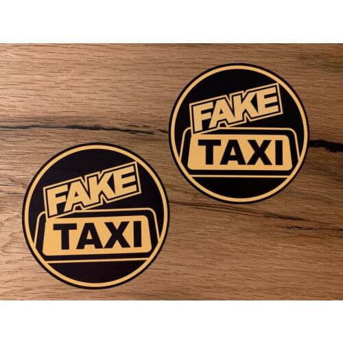 Fake TAXI Sticker Auto OEM JDM Tuning Low Deep V8 #542