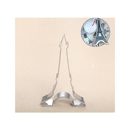 Stainless Steel Cookie Cutters Tower Sushi Die Cake Fruit Vegetable Mould E422