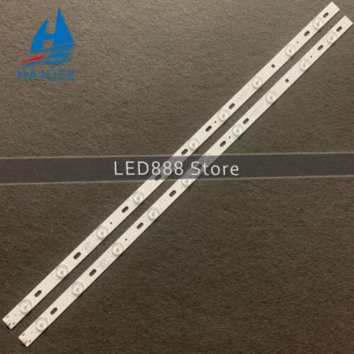 100%New For KONKA 32inch TV KL32GT618 LED backlight 35017727 10leds 64.4cm 1set=2 pieces