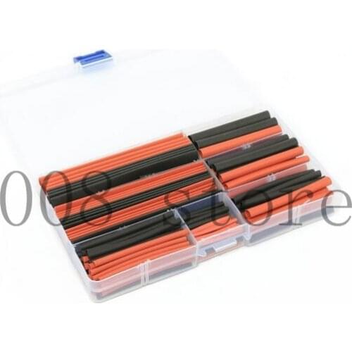 New 150Pcs 2:1 Polyolefin Heat Shrink Tubing Tube Sleeving Wrap Wire Kit Cable #S018Y# High Quality
