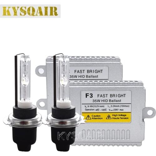 Original Cnlight HID Xenon Kit 35W Car Headlight Bulb H1 H3 H7 H11 9005 9006 D2H Cnlight Xenon Bulb AC 35W F3 HID Ballast Kit