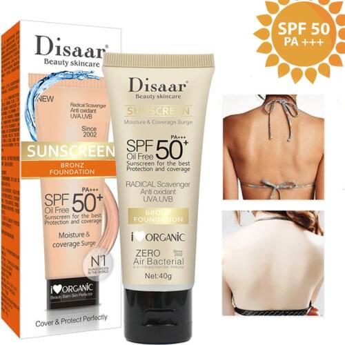 Sunscreen SPF50 + Whitening Repair Sun Protection Waterproof Anti-Allergy Oil-Control Moisturizing Isolation Body Skin Care 40g