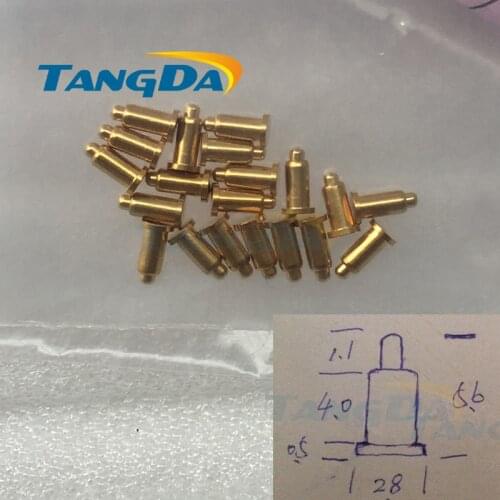 Tangda pogo pin connector 2.8*5.6 mm Current pin Battery pin Test thimble probe Gold Plated (Any size can be custom made) A