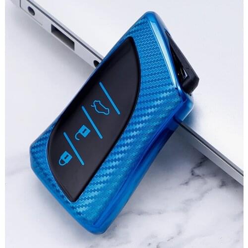 Key Case Cover for Car TPU Carbon Fiber for Lexus UX250 2019 for Lexus Es200 Ct200h Covers for Lexus UX260 Rx300 Es300h
